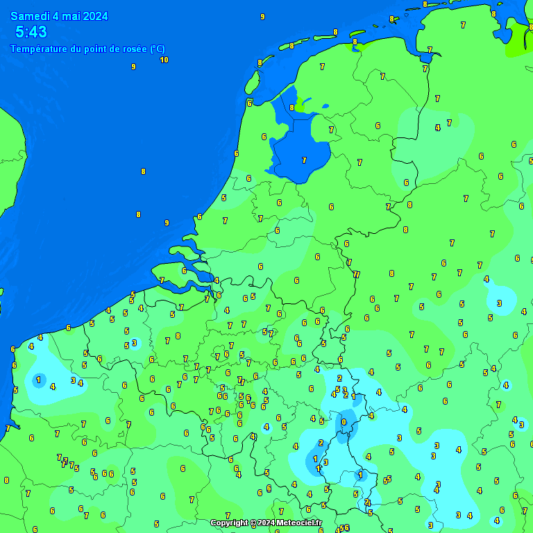 Temperature - point de rose