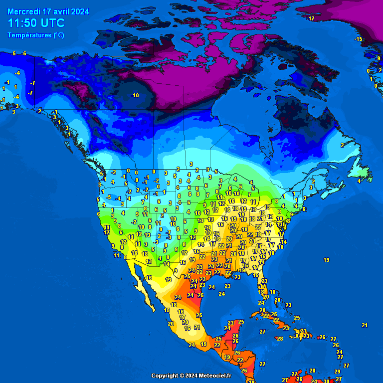 Temperatures